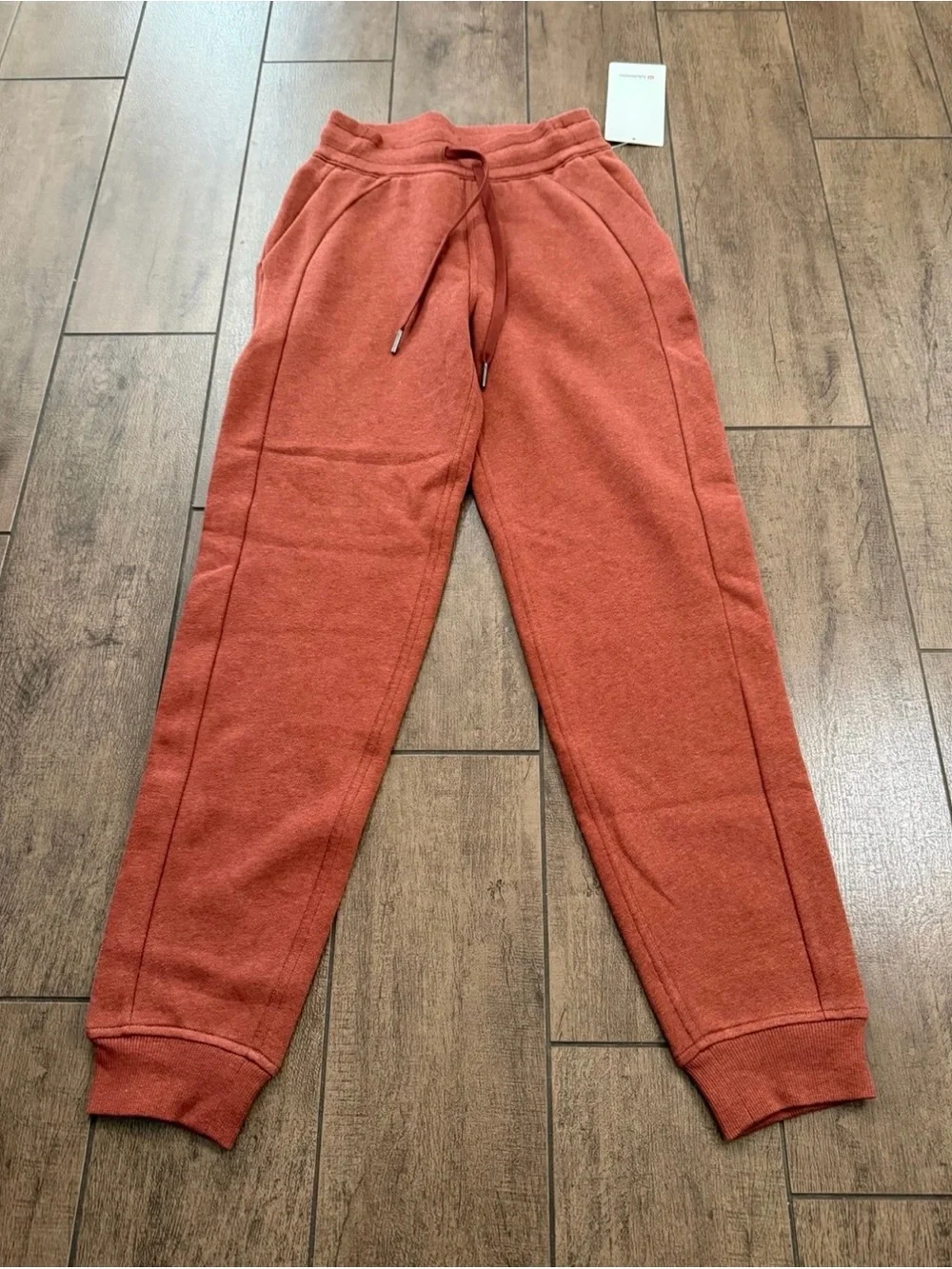 Lululemon Scubba HR Jogger LW5EYYS Colorway Burnt Orange DBRH Women's Sz 2